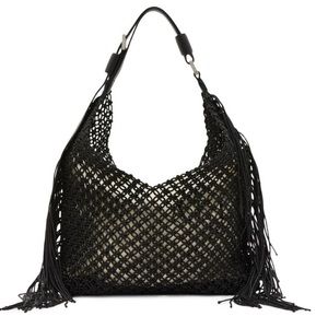 ALLSAINTS | Sabine Fringe Macramé Tote Bag